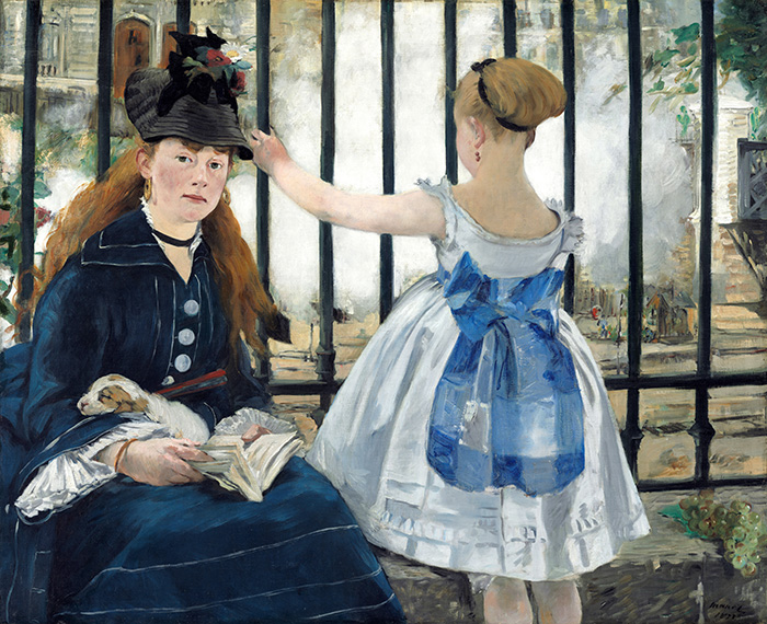 Manet - Alla Ferrovia